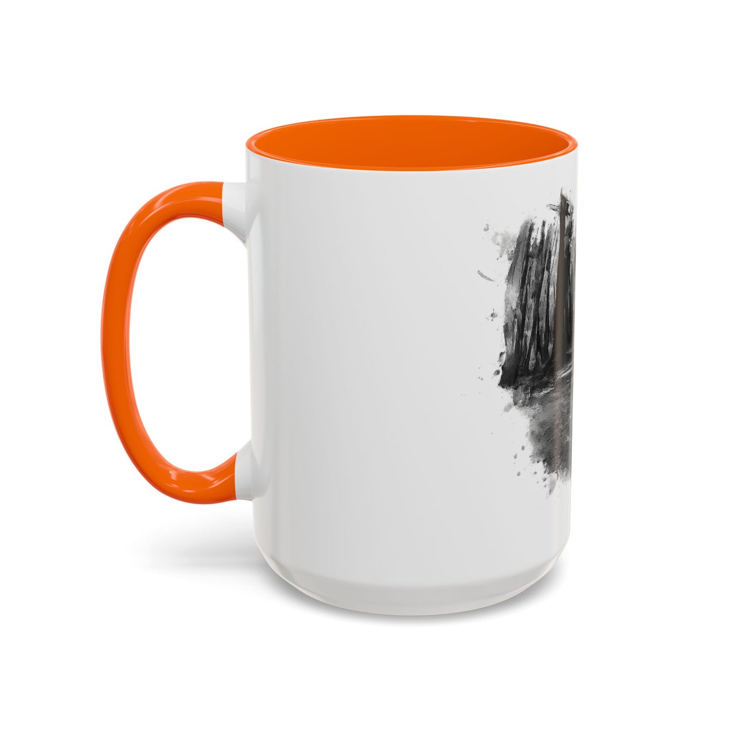 Moody Abstract Forest Coffee Mug | Unique Gift for Nature Lovers, Cozy Home Decor, Perfect for Coffee, Tea, and Hot Chocolate