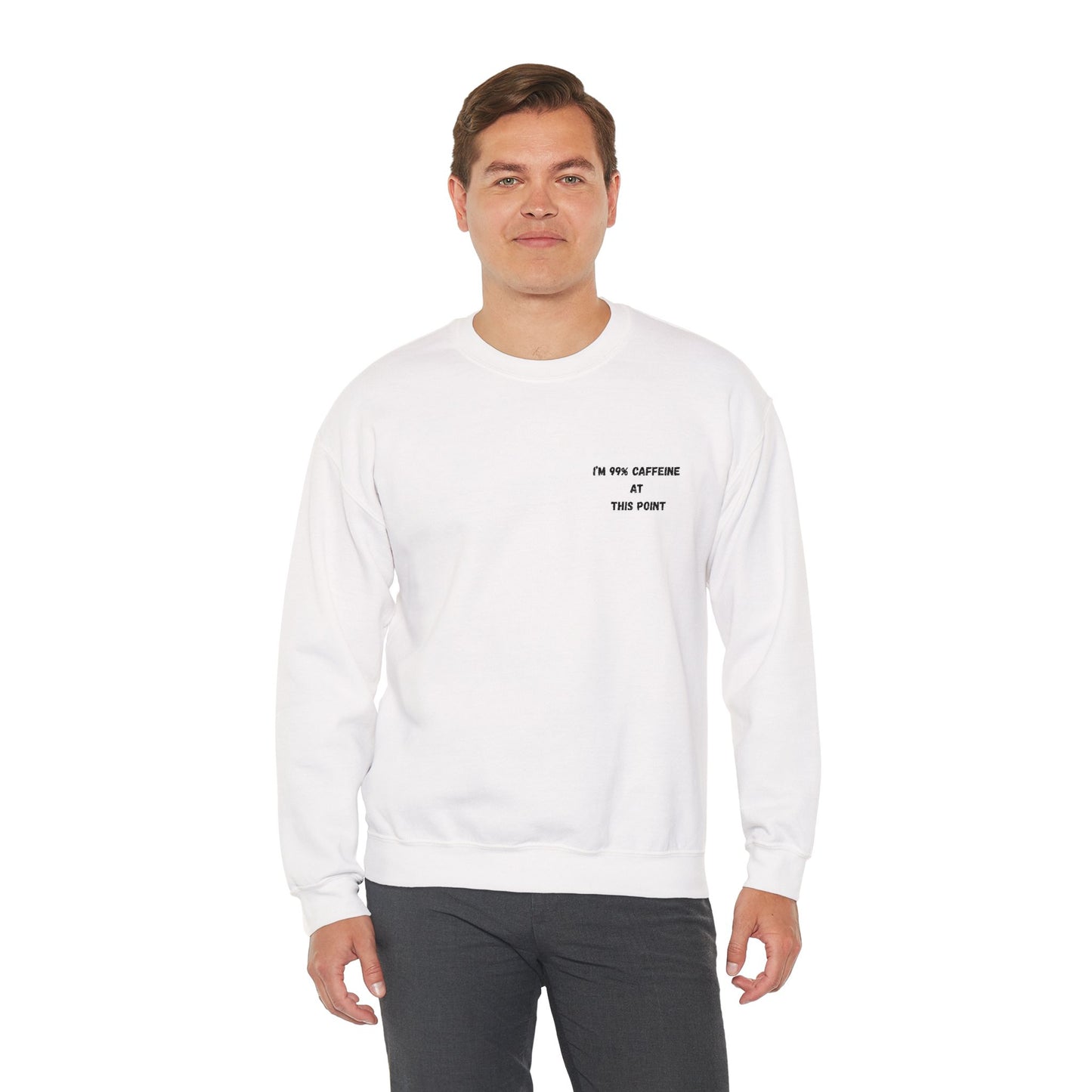 Caffeine Lover's Crewneck Sweatshirt | Unisex Heavy Blend