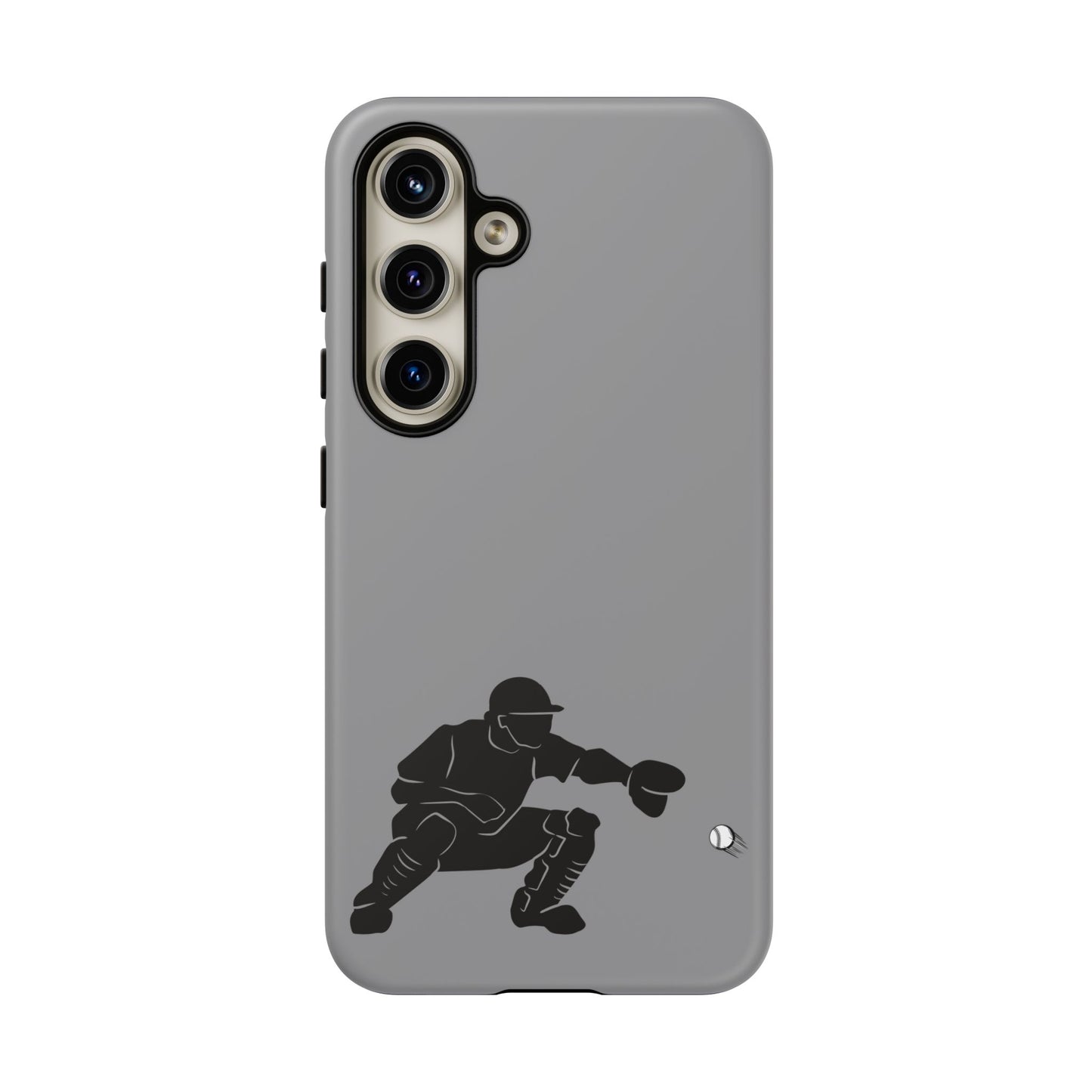 Baseball Catcher Phone Case - Tough Cases, Sports Phone Cover, Great for Athletes, Perfect Gift for Baseball Lovers, Unique Cell Phone Design