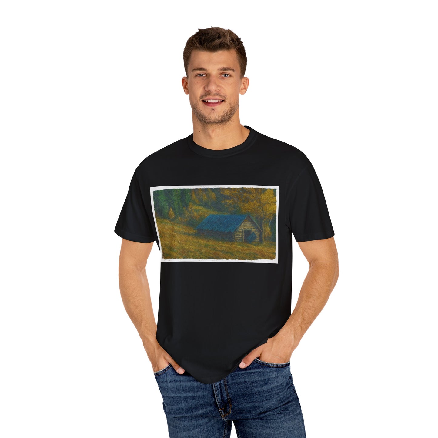 Nature-Inspired Unisex T-Shirt | Cozy Autumn Vibe, Perfect for Casual Outings, Gift for Nature Lovers, Outdoor Adventure Tee, Relaxed Fit