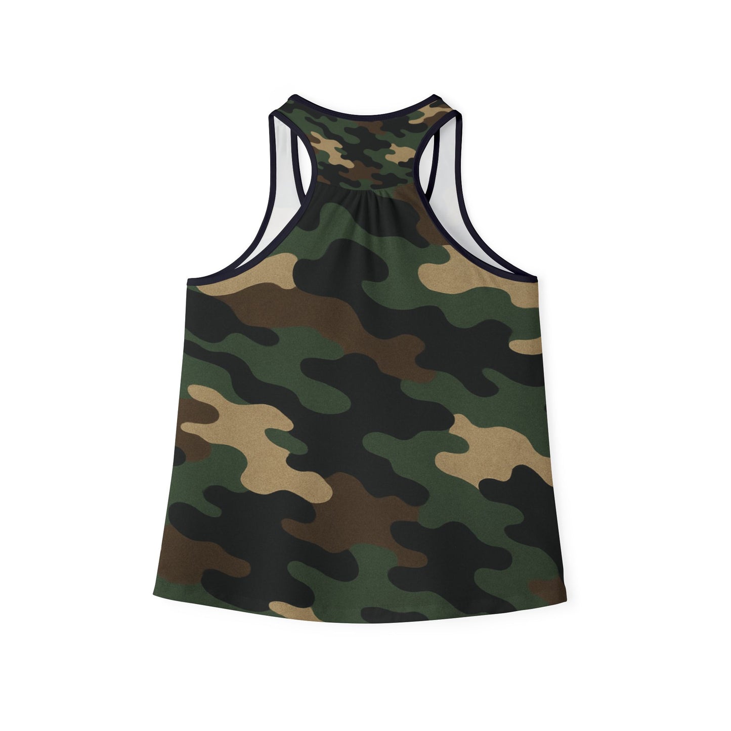 Camo Women's Tank Top, Stylish Fitness Wear, Summer Outfit, Outdoor Activities, Casual Tank for Women, Gift for Her