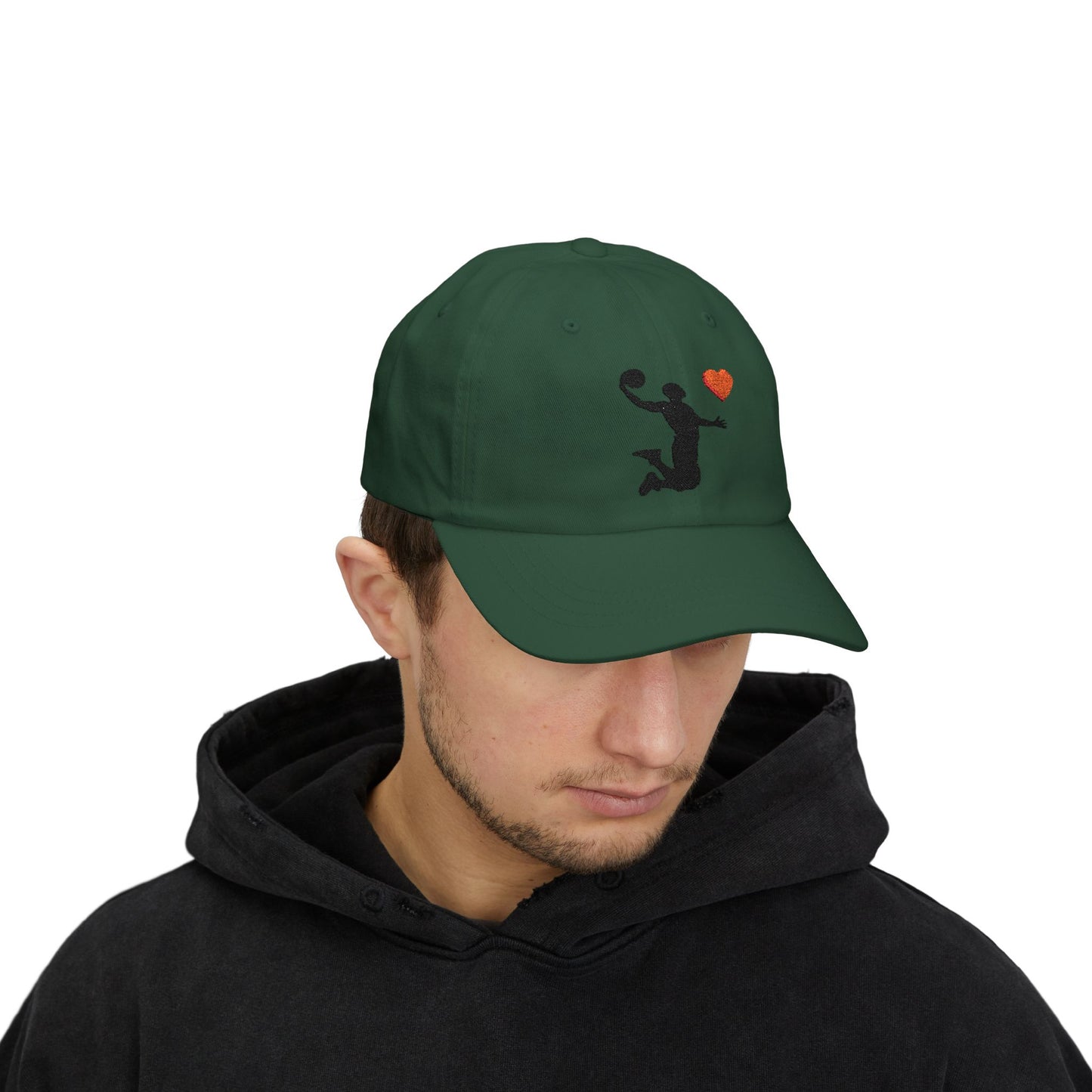 Basketball Dad Cap - Sporty Dad Hat, Gift for Basketball Lovers, Adjustable Cap for Dad, Sports Accessories, Casual Headwear