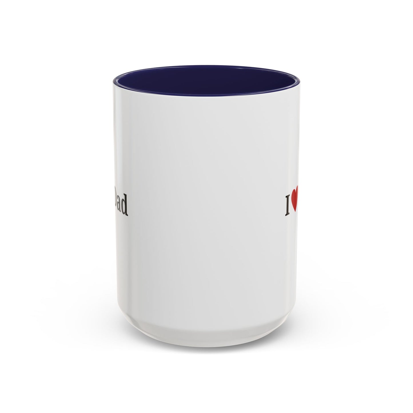 I Love Dad Accent Coffee Mug - Perfect Gift for Father's Day & Birthdays