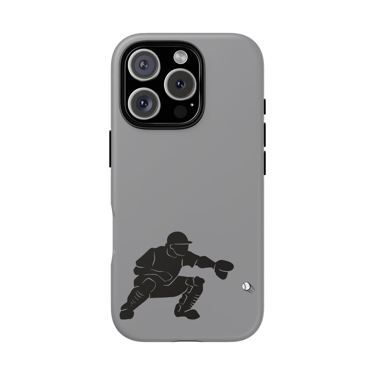 Baseball Catcher Phone Case - Tough Cases, Sports Phone Cover, Great for Athletes, Perfect Gift for Baseball Lovers, Unique Cell Phone Design