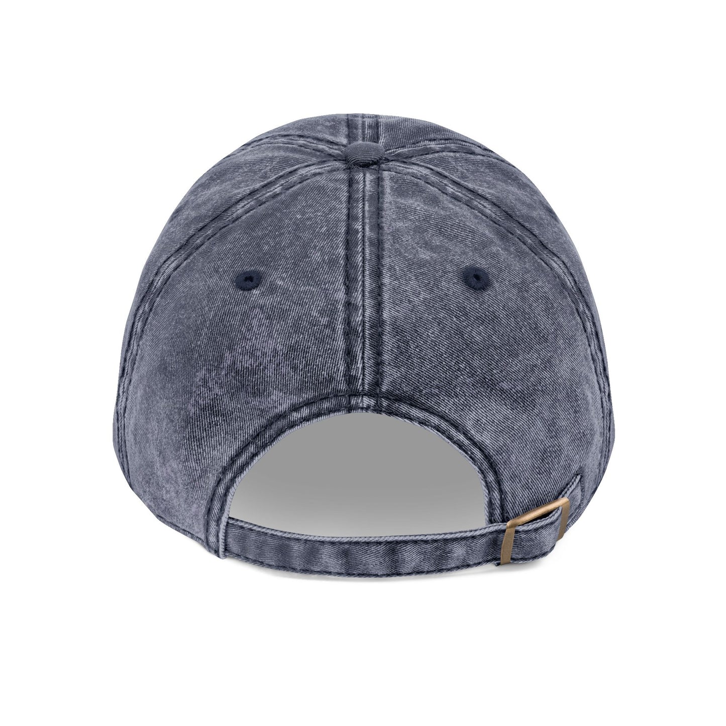 Embroidered Vintage Cap with USA Flag Design
