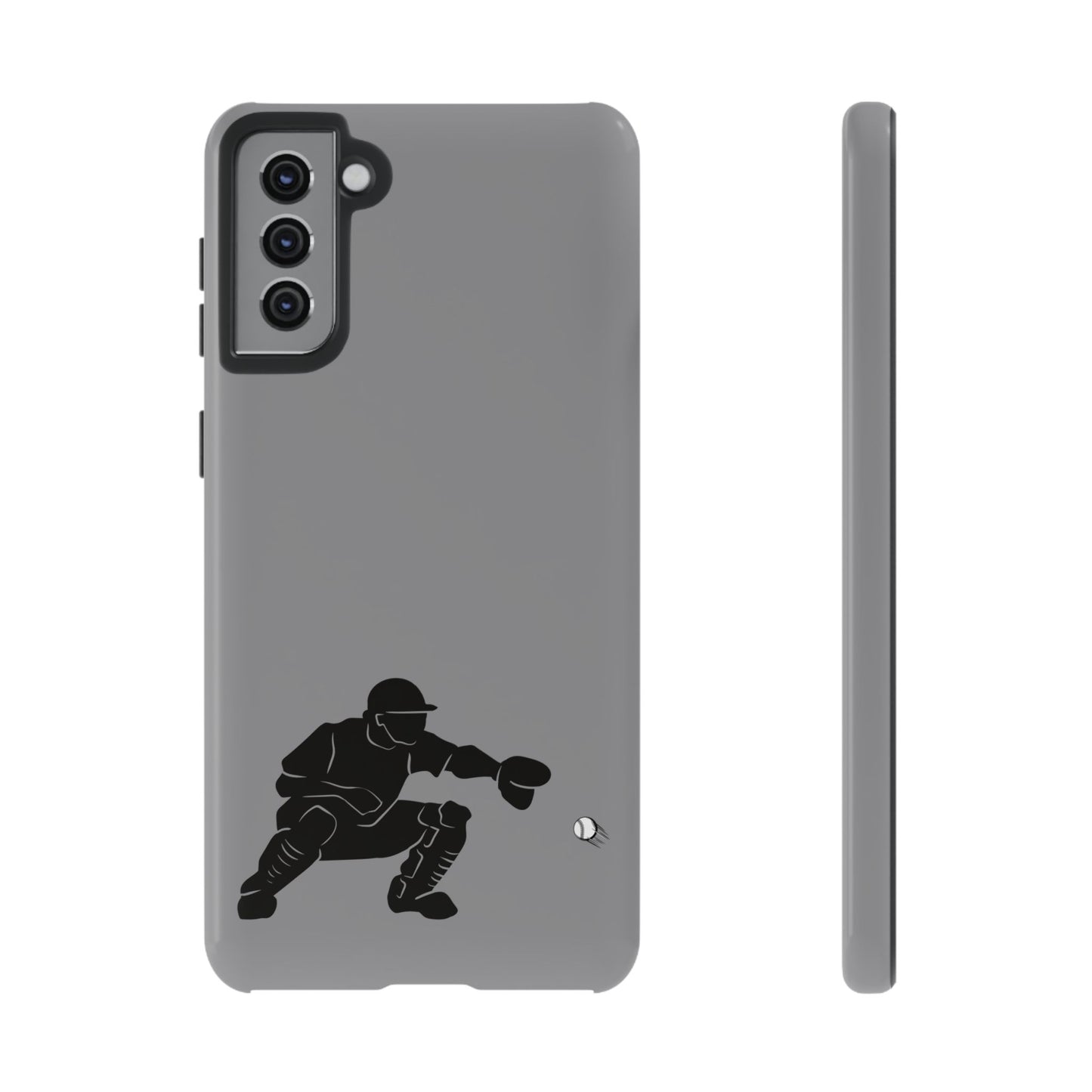 Baseball Catcher Phone Case - Tough Cases, Sports Phone Cover, Great for Athletes, Perfect Gift for Baseball Lovers, Unique Cell Phone Design