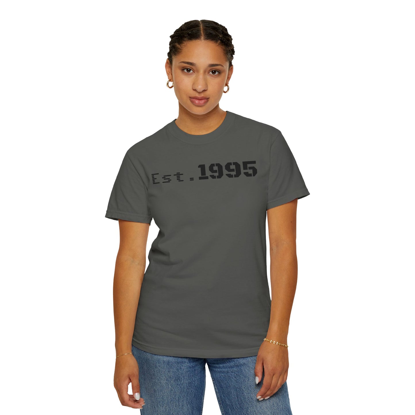 Vintage Est. 1995 T-Shirt, Retro Unisex Tee, Perfect Gift for Birthdays, Casual Wear, Nostalgic Apparel