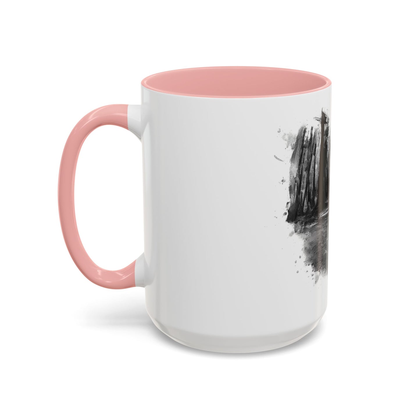Moody Abstract Forest Coffee Mug | Unique Gift for Nature Lovers, Cozy Home Decor, Perfect for Coffee, Tea, and Hot Chocolate
