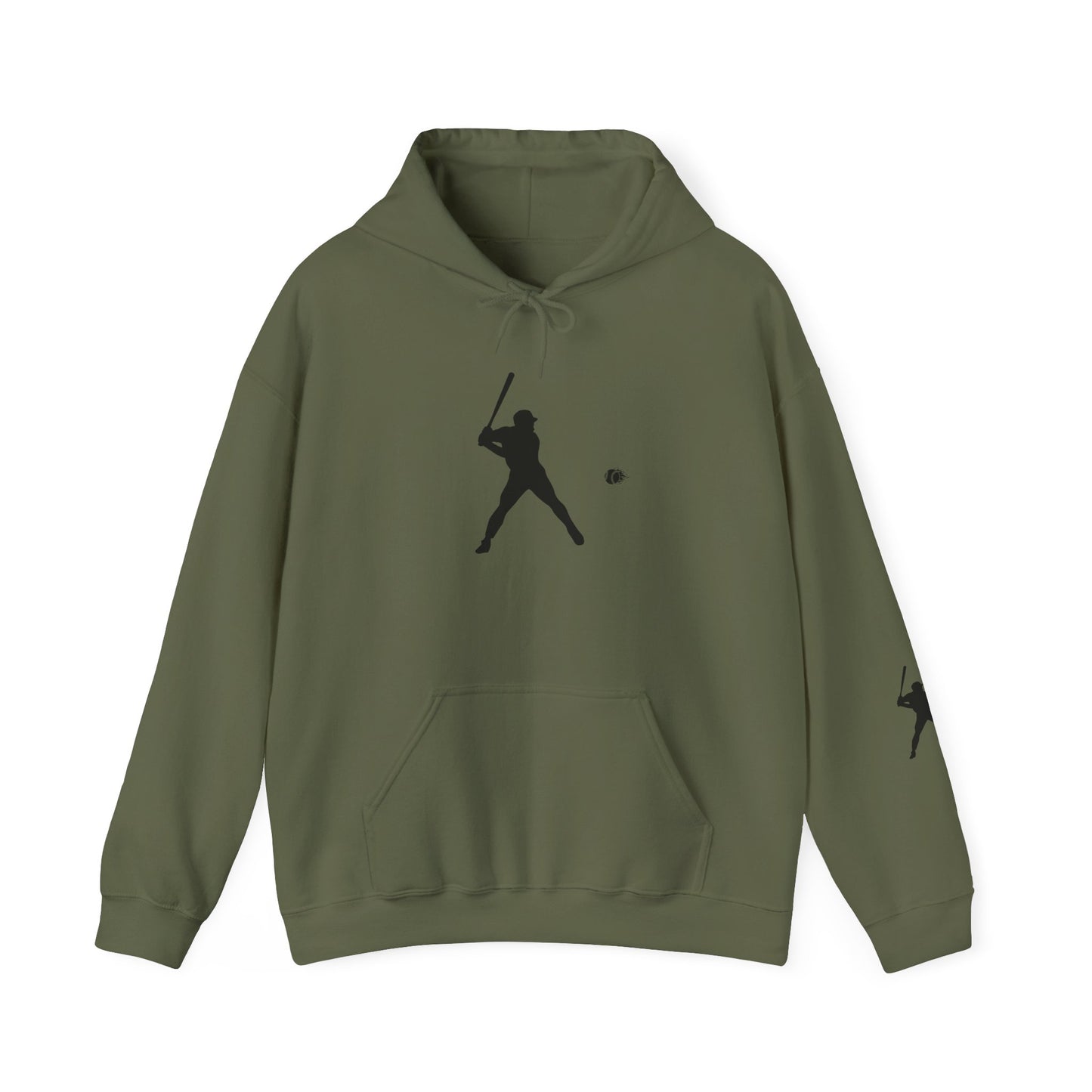Baseball Themed Unisex Hoodie, Streetwear, Sports Fan Sweatshirt, Gift for Athletes, Casual Wear, Fall Fashion