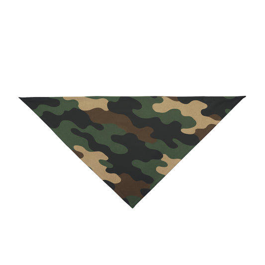 Camouflage Pet Bandana, Stylish Dog Accessory for Special Occasions, Outdoor Adventures, Holiday Gifts, Pet Fashion