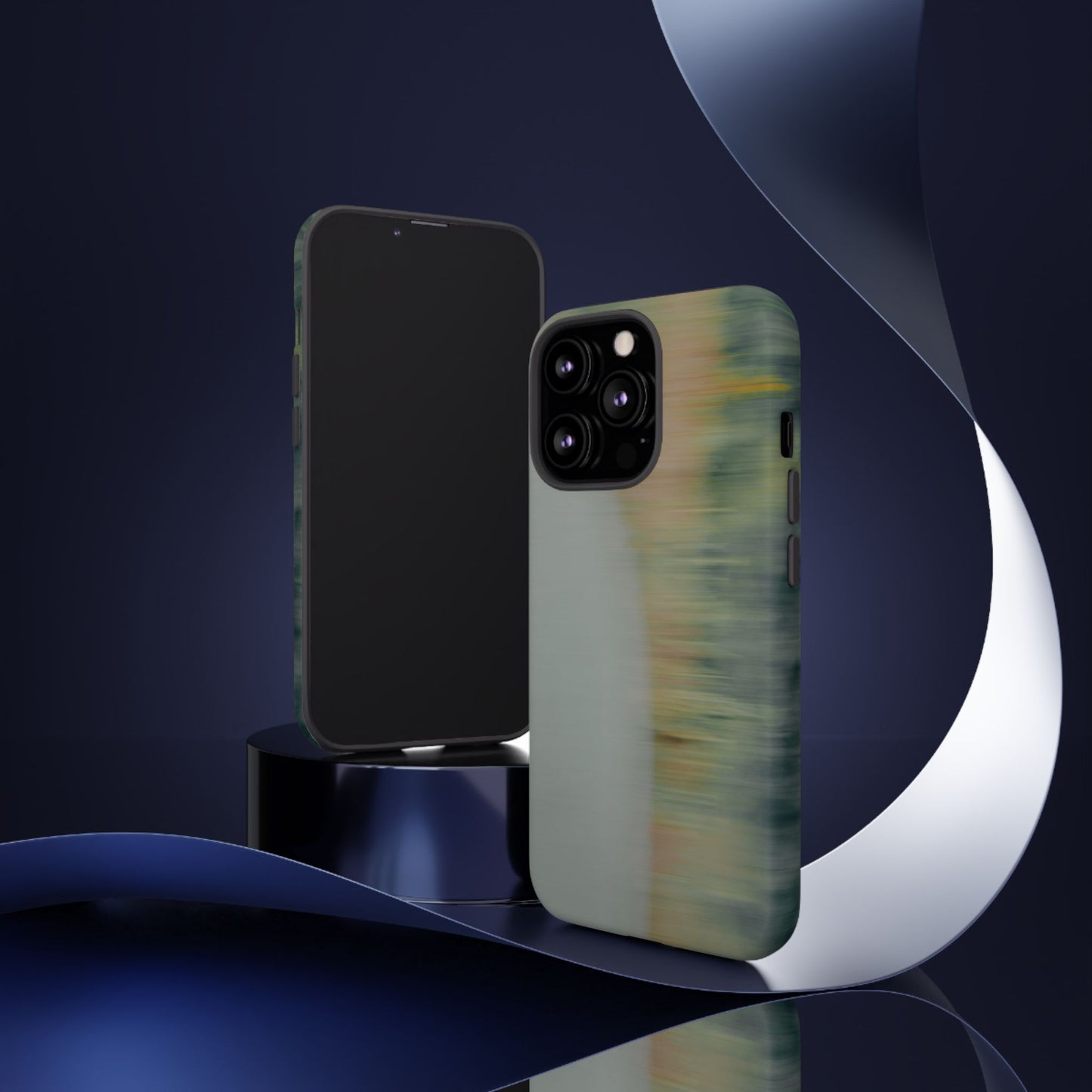 Tough Cases: Modern Abstract iPhone Case for Nature Lovers