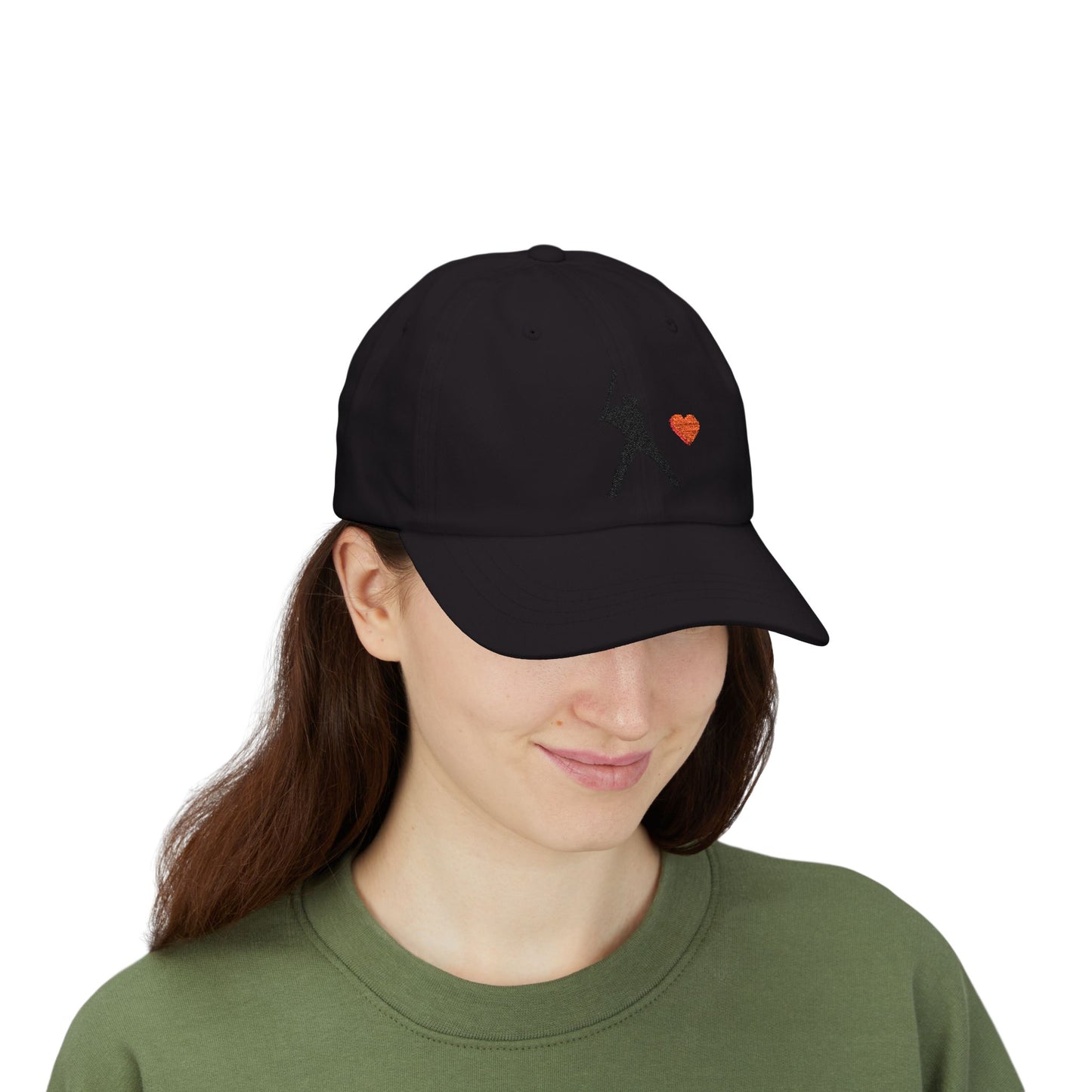 Baseball Love Dad Cap - Perfect Gift for Sports Dads, Father's Day, Casual Wear, Summer Style, Stylish Baseball Hat