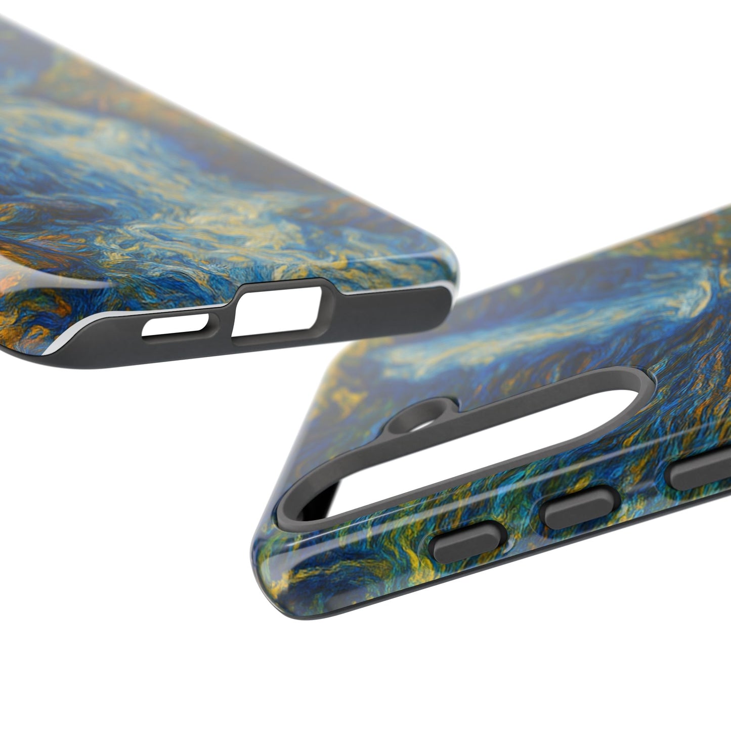 Artistic Phone Case - Waterfall Design, Unique Gift, Phone Accessory, Nature Lover, Original Artwork
