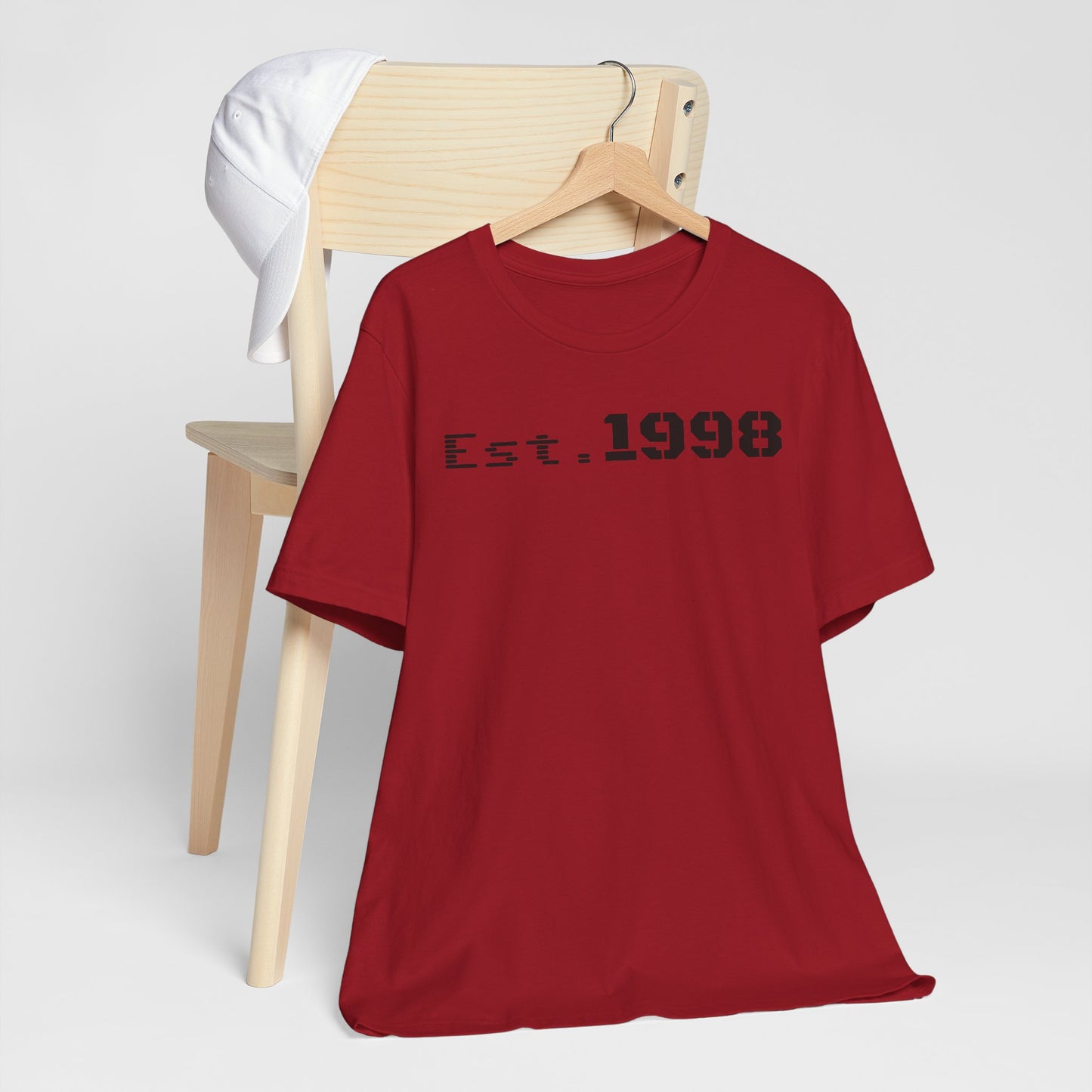 Vintage Est. 1998 Tee - Retro Unisex Shirt for Birthdays, Gifts, Everyday Wear, Casual Style, Nostalgia