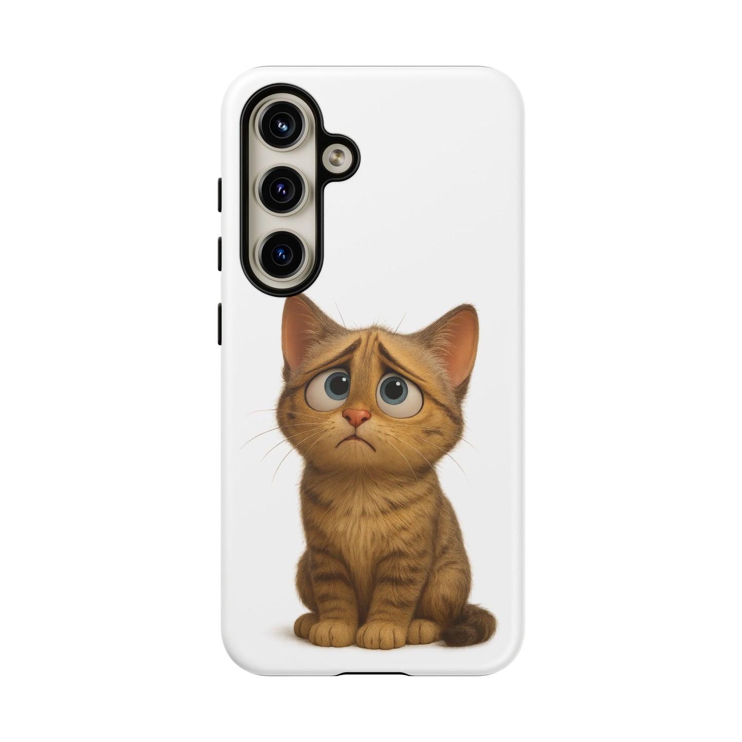 Cute Cat Phone Case, Funny Kitty Case, Animal Lover Gift, Cat Lover Accessory, Unique Cat Design Case, Pet Mom Gift