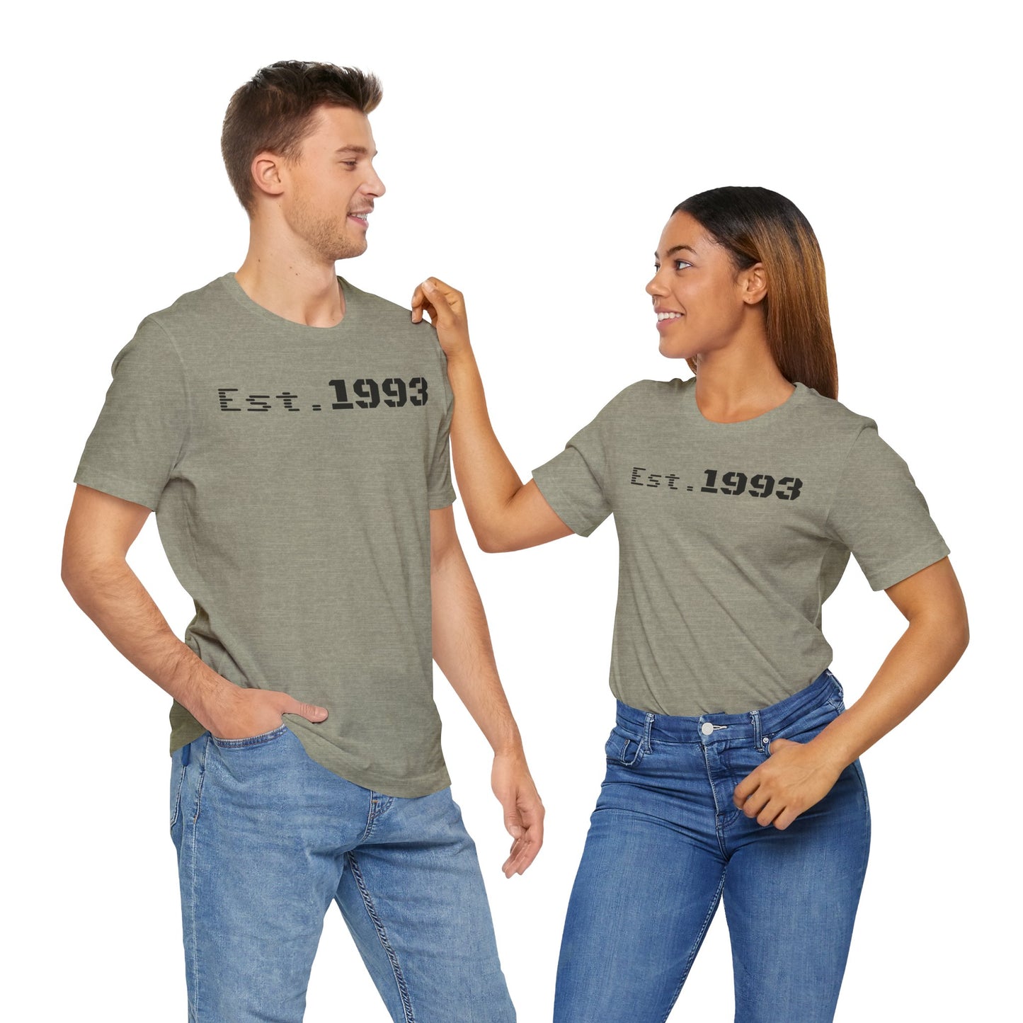 Est. 1993 Unisex Short Sleeve Tee - Perfect for Birthdays, Nostalgia, Casual Wear, Gifts, and Celebrations