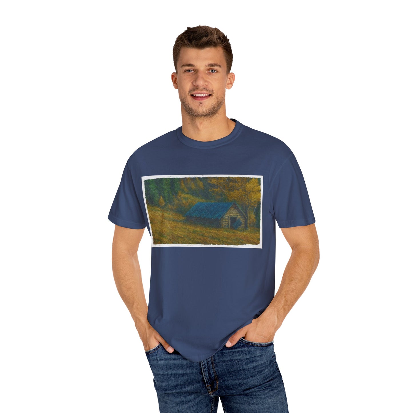 Nature-Inspired Unisex T-Shirt | Cozy Autumn Vibe, Perfect for Casual Outings, Gift for Nature Lovers, Outdoor Adventure Tee, Relaxed Fit