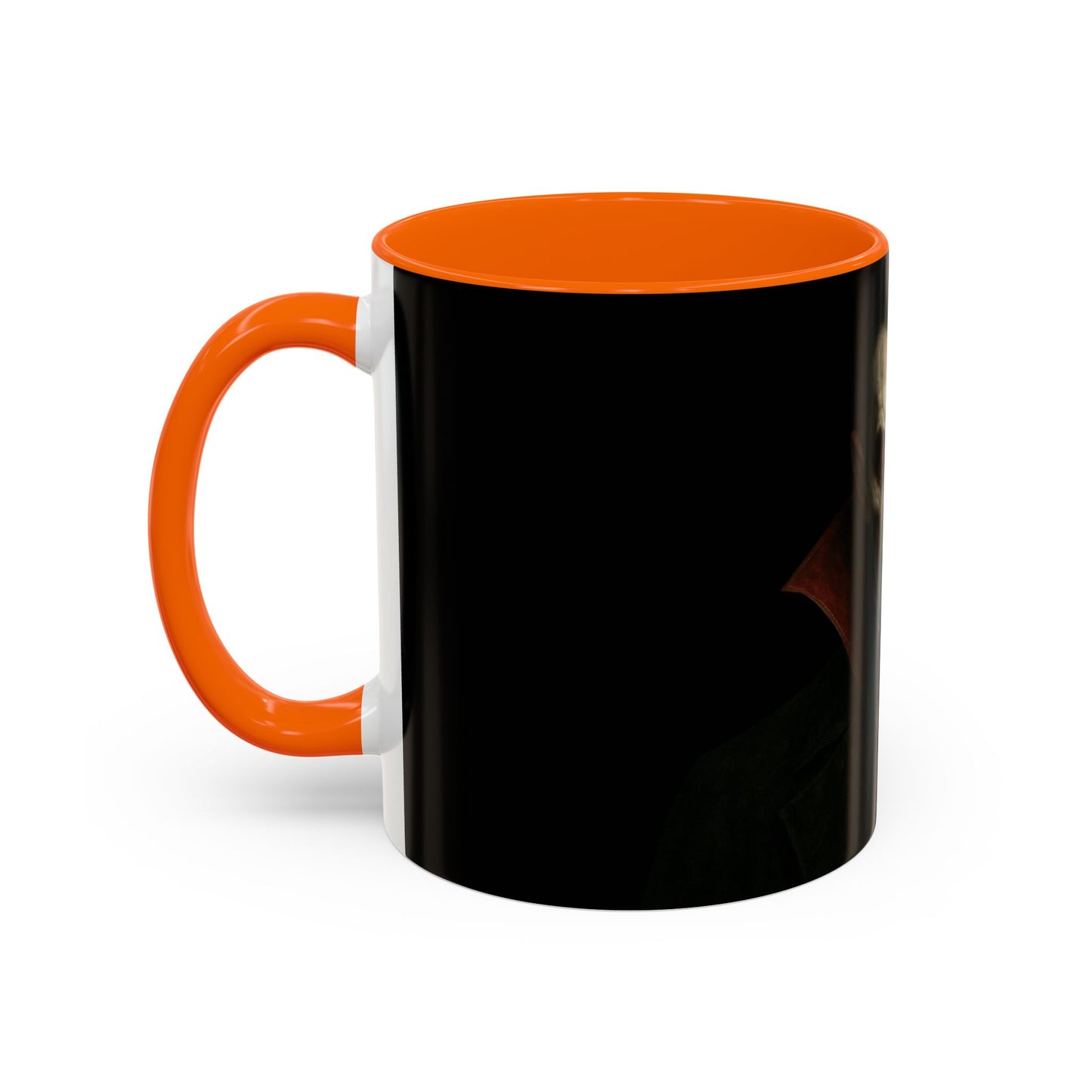 Gothic Dracula Vampire Accent Coffee Mug | Spooky Halloween Gift, Unique Home Decor, Collector's Mug, Coffee Lover's Gift