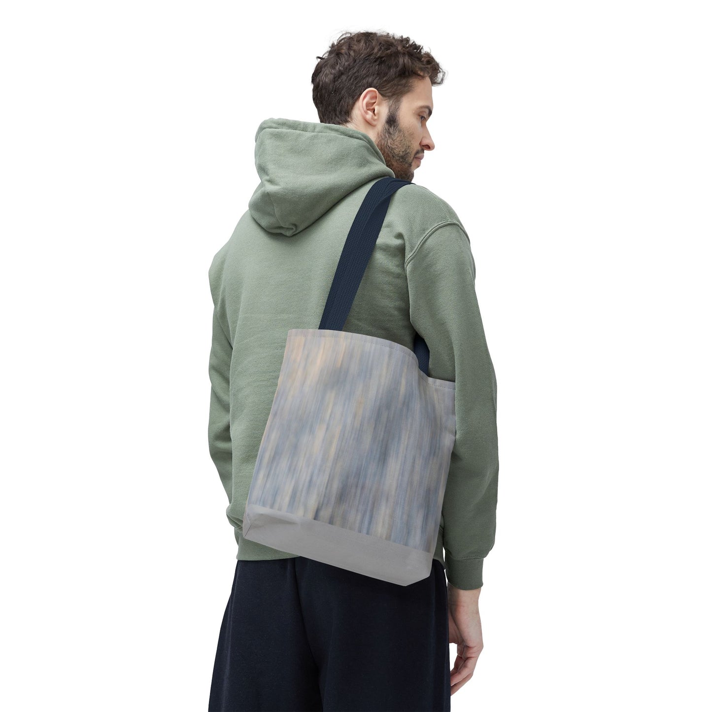 Abstract Textured Tote Bag - Stylish and Versatile for Everyday Use