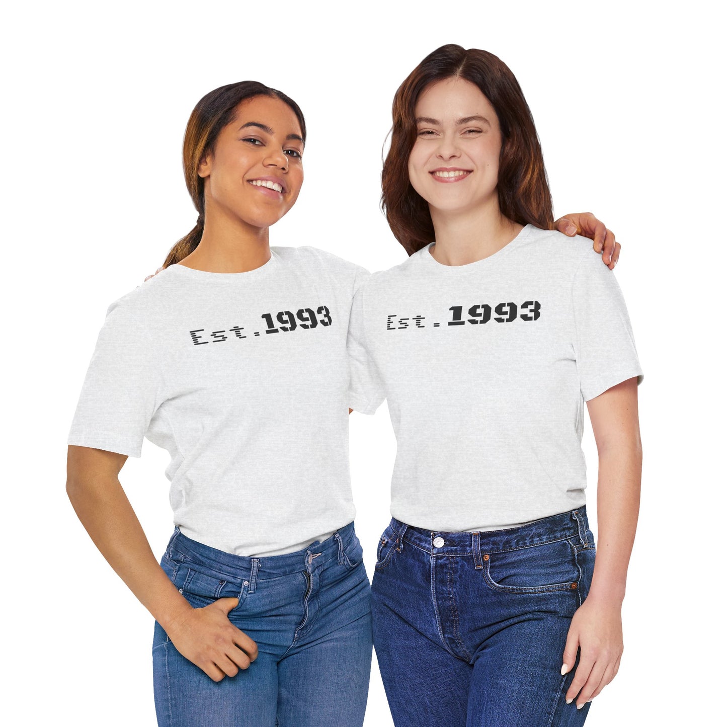 Est. 1993 Unisex Short Sleeve Tee - Perfect for Birthdays, Nostalgia, Casual Wear, Gifts, and Celebrations