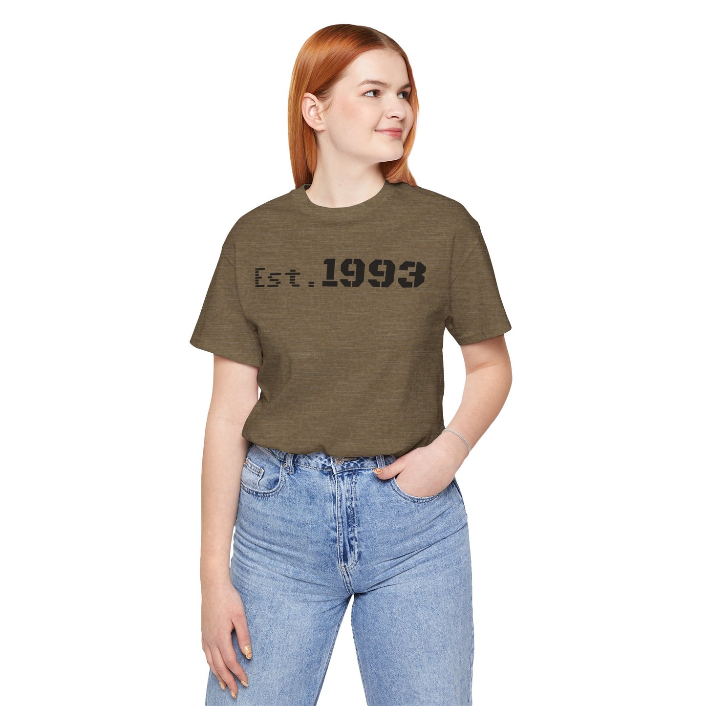 Est. 1993 Unisex Short Sleeve Tee - Perfect for Birthdays, Nostalgia, Casual Wear, Gifts, and Celebrations