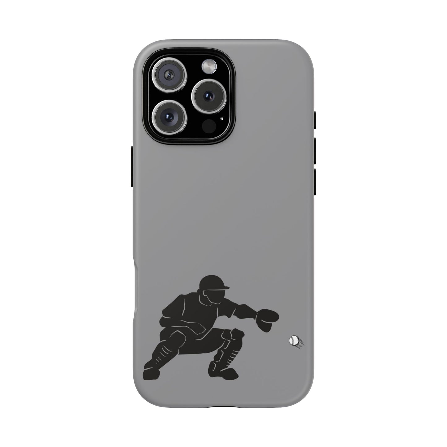 Baseball Catcher Phone Case - Tough Cases, Sports Phone Cover, Great for Athletes, Perfect Gift for Baseball Lovers, Unique Cell Phone Design