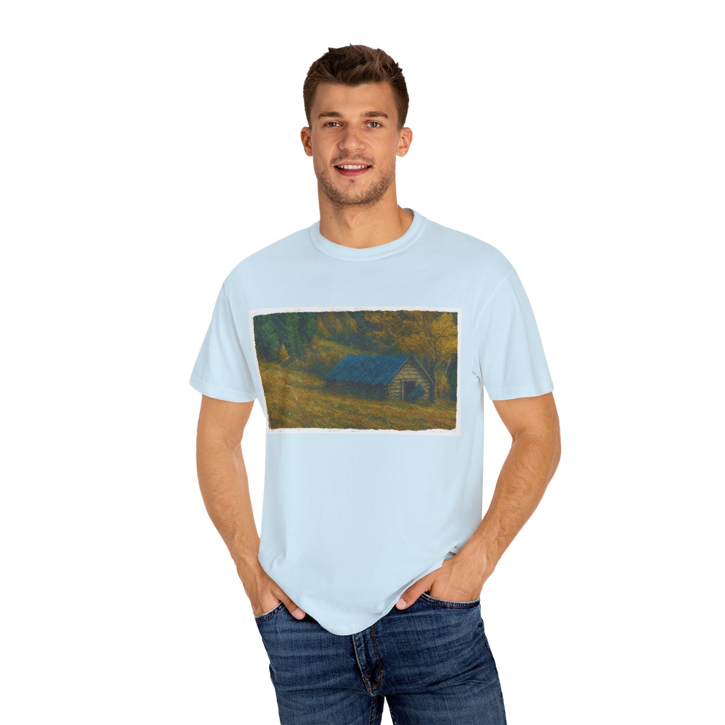Nature-Inspired Unisex T-Shirt | Cozy Autumn Vibe, Perfect for Casual Outings, Gift for Nature Lovers, Outdoor Adventure Tee, Relaxed Fit