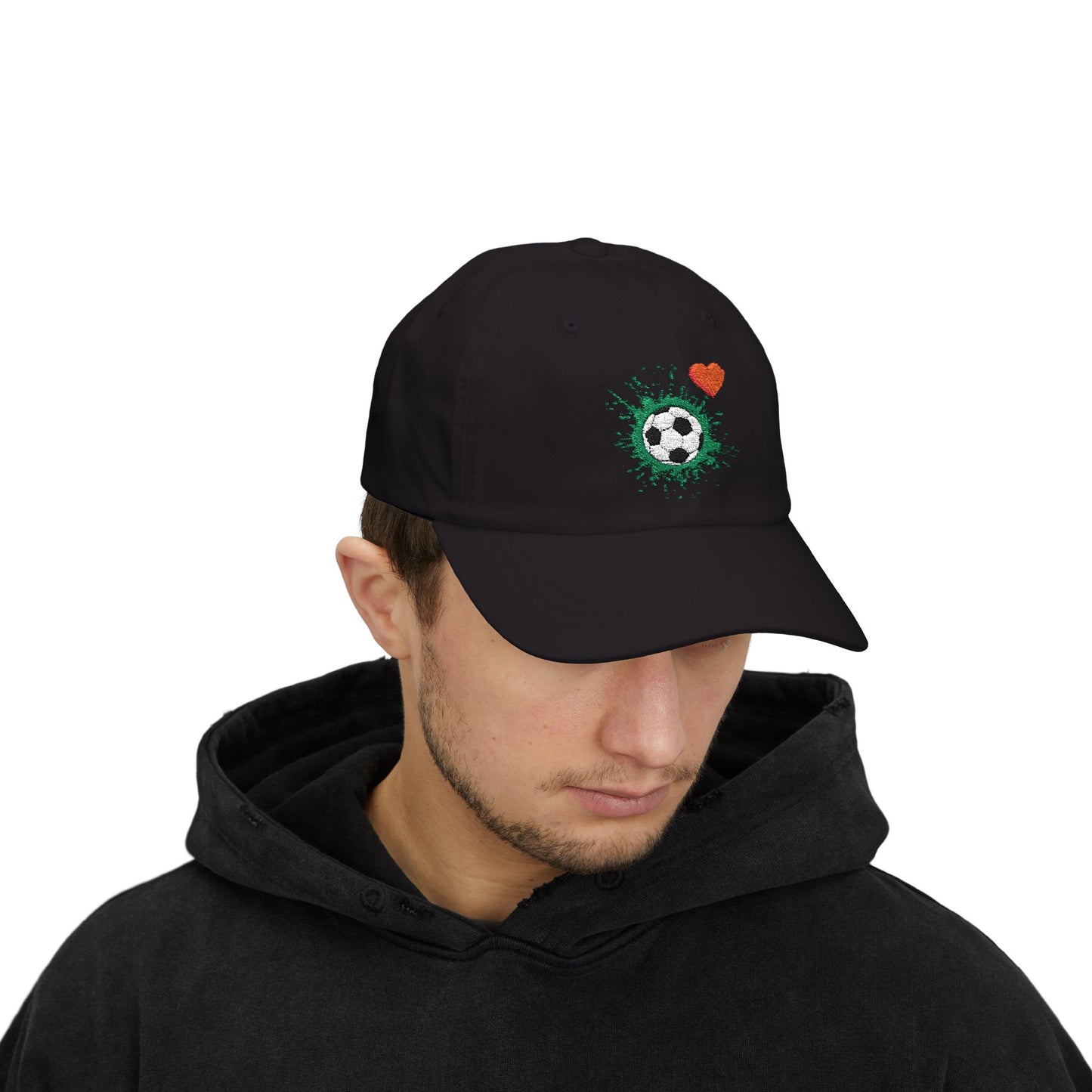 Soccer Love Dad Cap | Perfect Gift for Sports Lovers, Father's Day, Outdoor Events, Casual Wear, Adjustable Cap