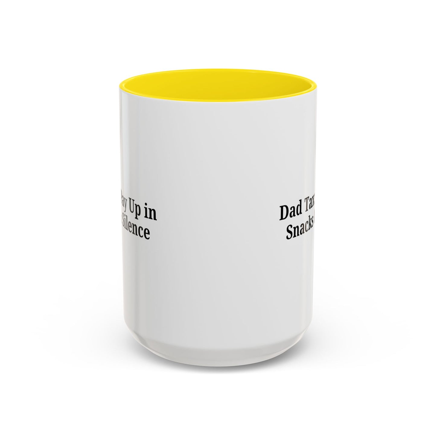 Humorous Dad Coffee Mug - Perfect Gift for Fathers, Dads, Birthdays, Father's Day, Fun Kitchen Decor, Snack Lovers