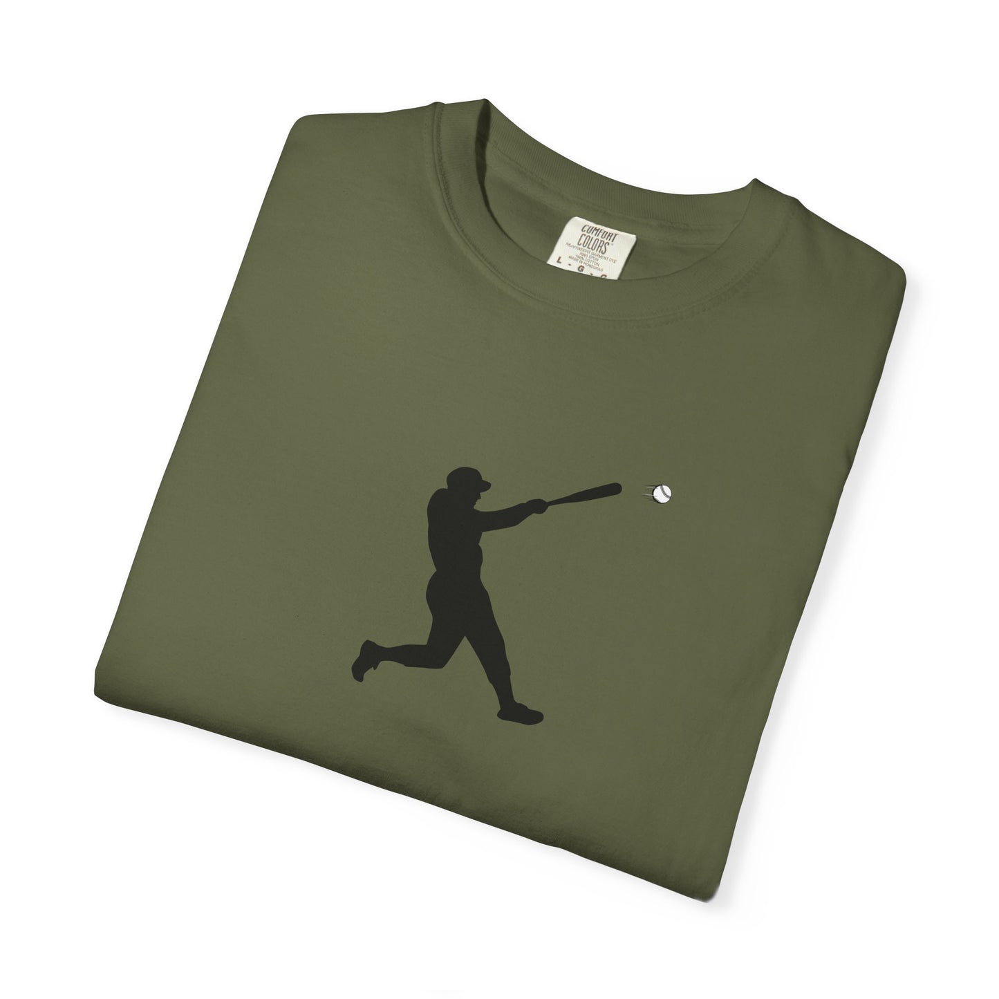 Sporty Garment-Dyed T-Shirt for Baseball Lovers, Casual Tee, Unisex Sports Shirt, Perfect Gift for Athletes, Outdoor Activities