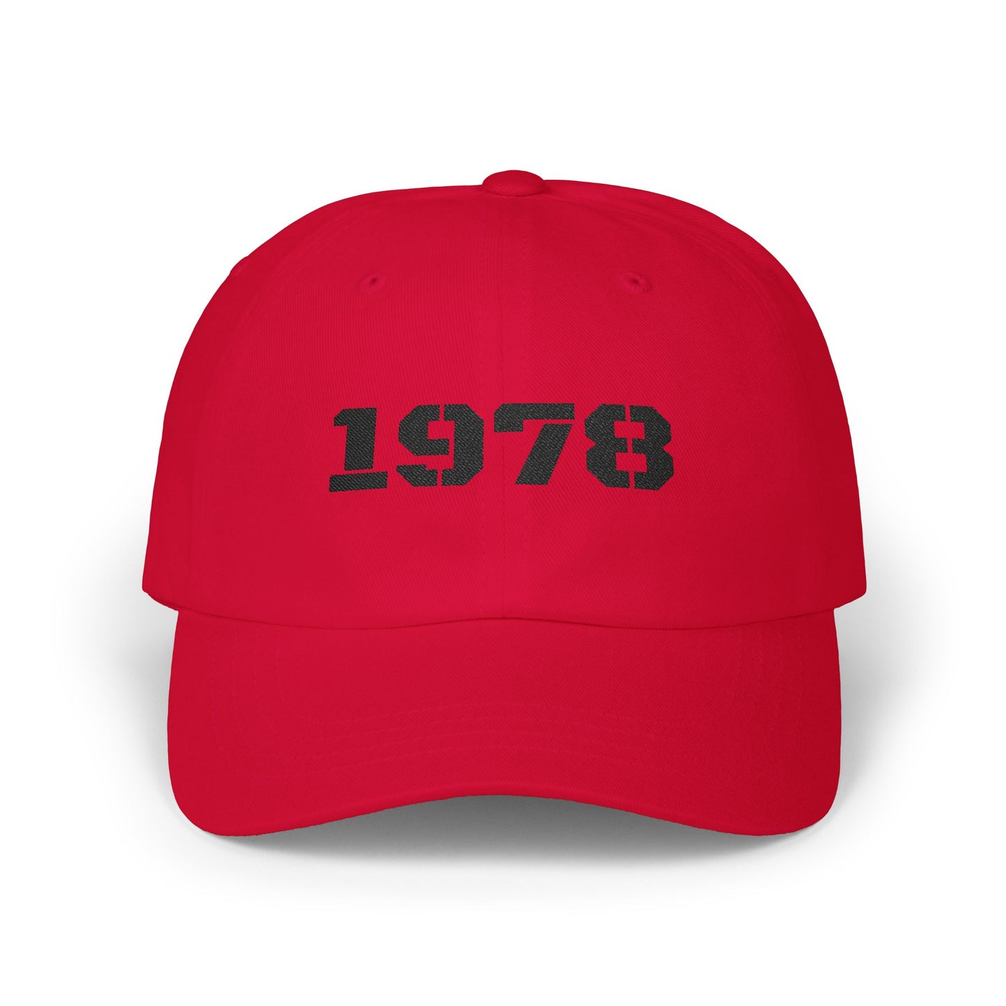 Vintage 1978 Dad Cap, Classic Cap for Fathers, Gift for Dad, Father's Day, Casual Style, Adjustable Hat