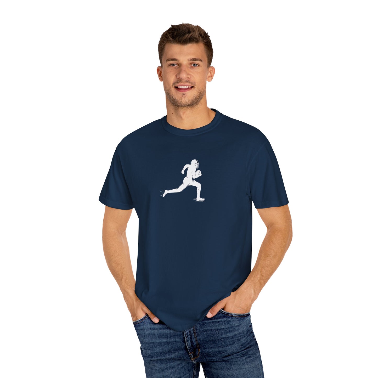 Unisex Football Player T-Shirt | Comfortable Sports Tee, Gift for Runners, Casual Wear, Workout Clothing, Everyday Style