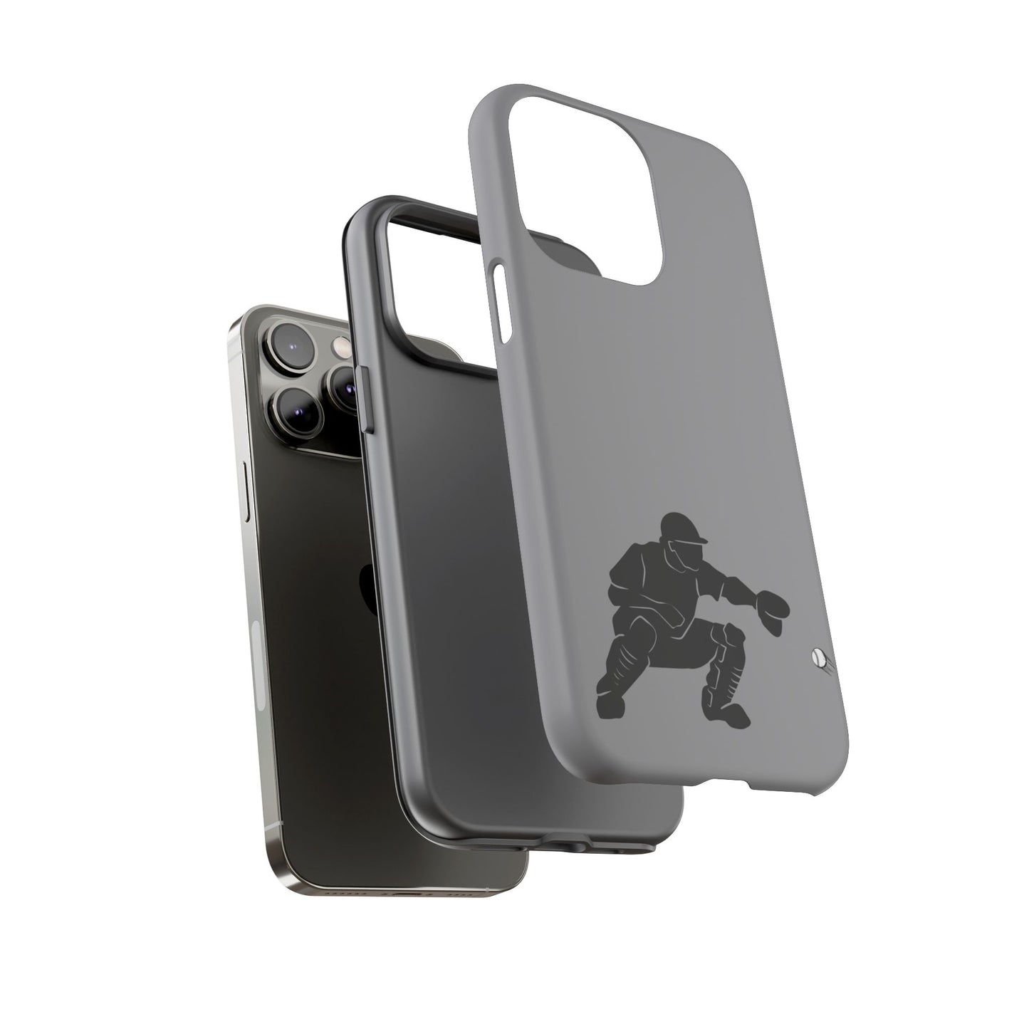 Baseball Catcher Phone Case - Tough Cases, Sports Phone Cover, Great for Athletes, Perfect Gift for Baseball Lovers, Unique Cell Phone Design