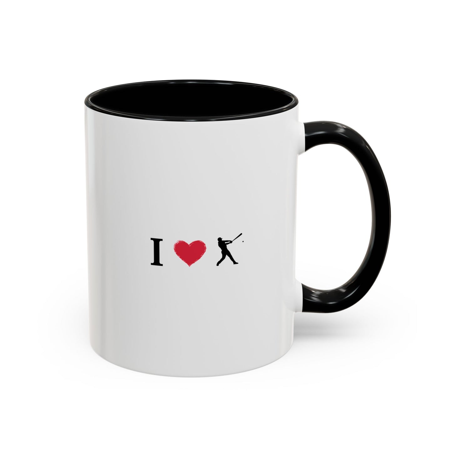 Baseball Love Accent Coffee Mug – Perfect Gift for Sports Fans, Home or Office Use, Great for Birthdays, Anniversaries, and Holidays - product image
