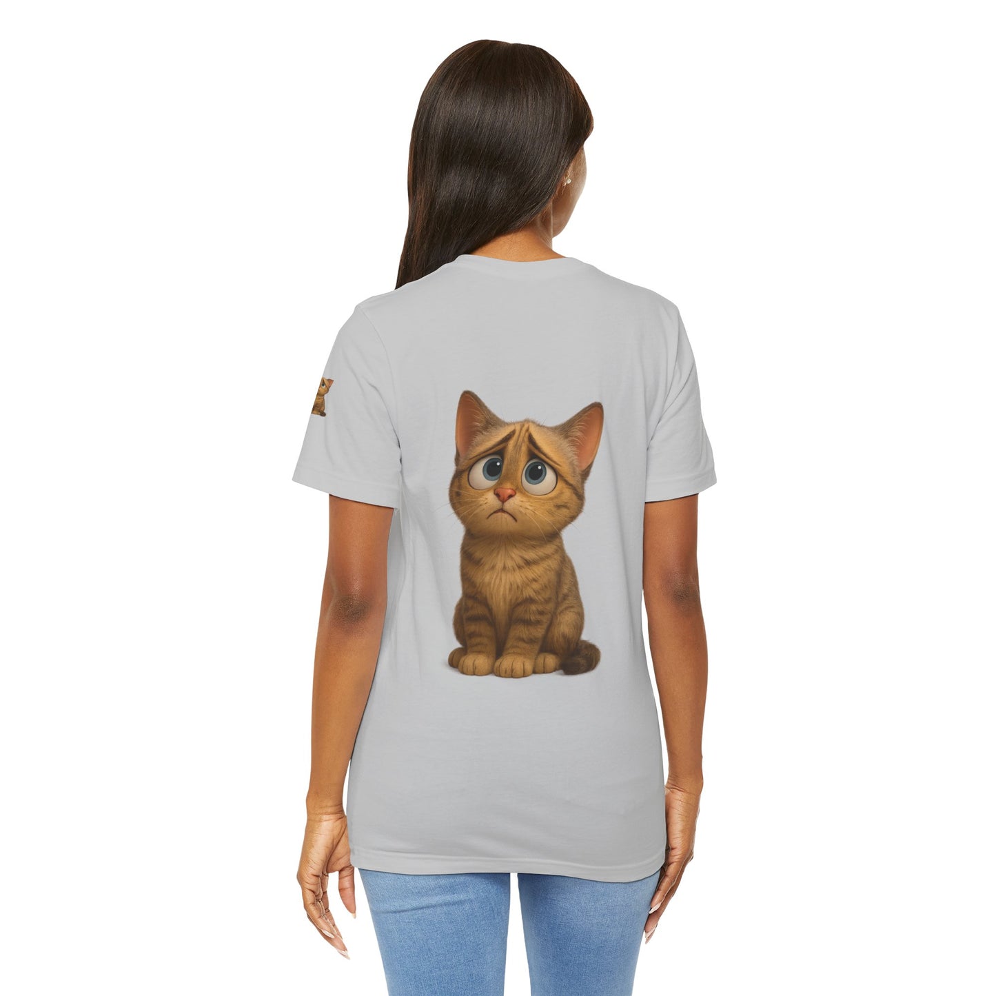 Adorable Cat Graphic Tee, Cute Pet Lover Shirt, Animal Lover Gift, Funny Cat Apparel, Birthday, Christmas, Everyday Use
