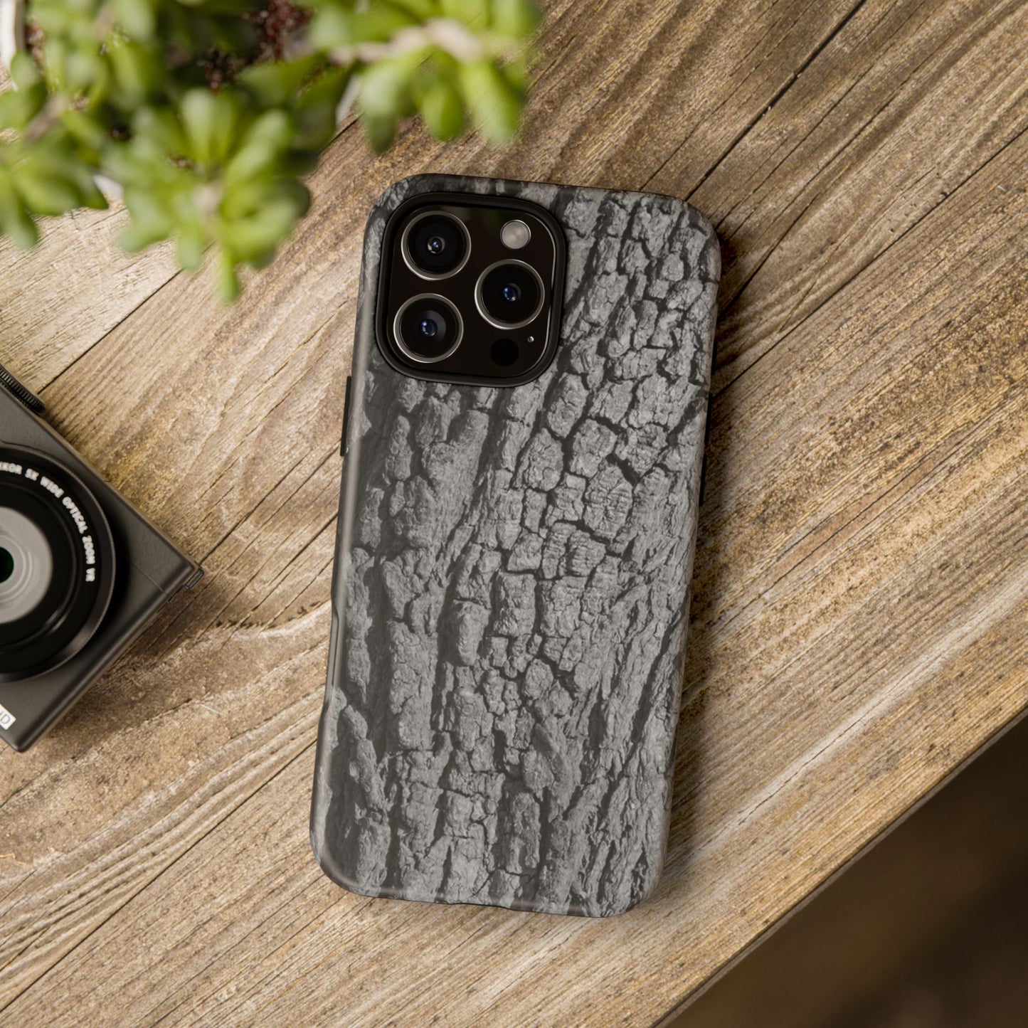 Rustic Bark Phone Case - Tough and Durable Protection