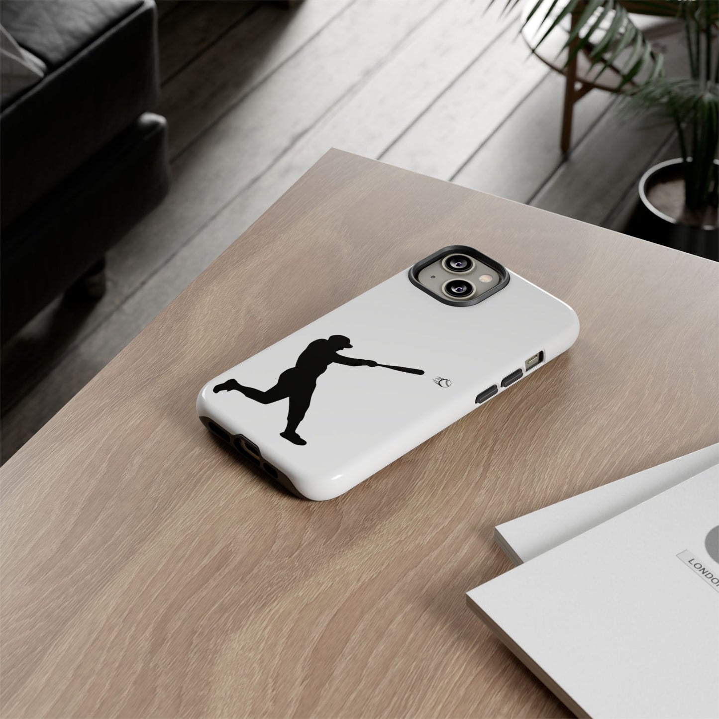 Baseball Phone Case, Tough Cases for Sport Lovers, Gift for Athletes, Baseball Accessories, Durable Phone Covers
