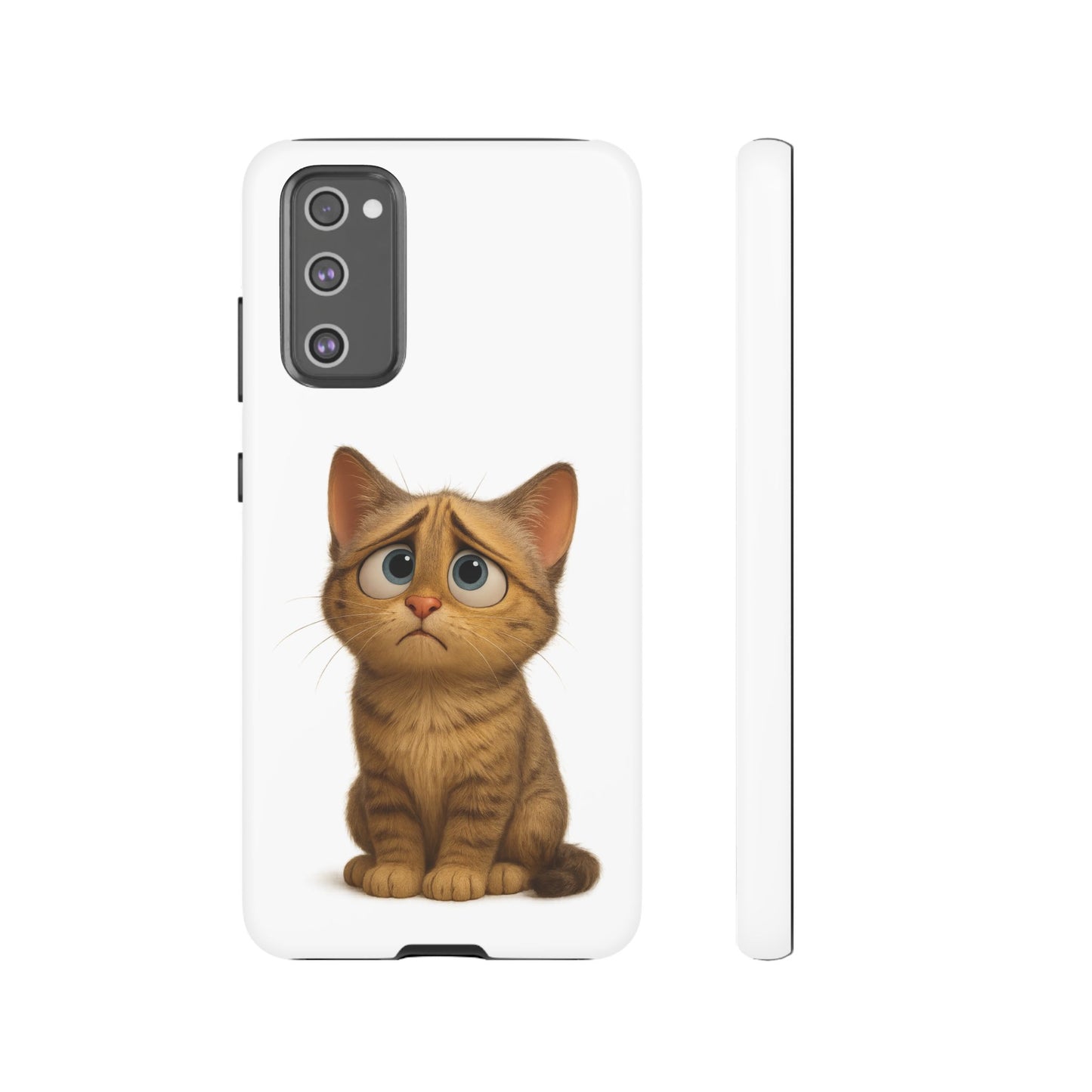 Cute Cat Phone Case, Funny Kitty Case, Animal Lover Gift, Cat Lover Accessory, Unique Cat Design Case, Pet Mom Gift