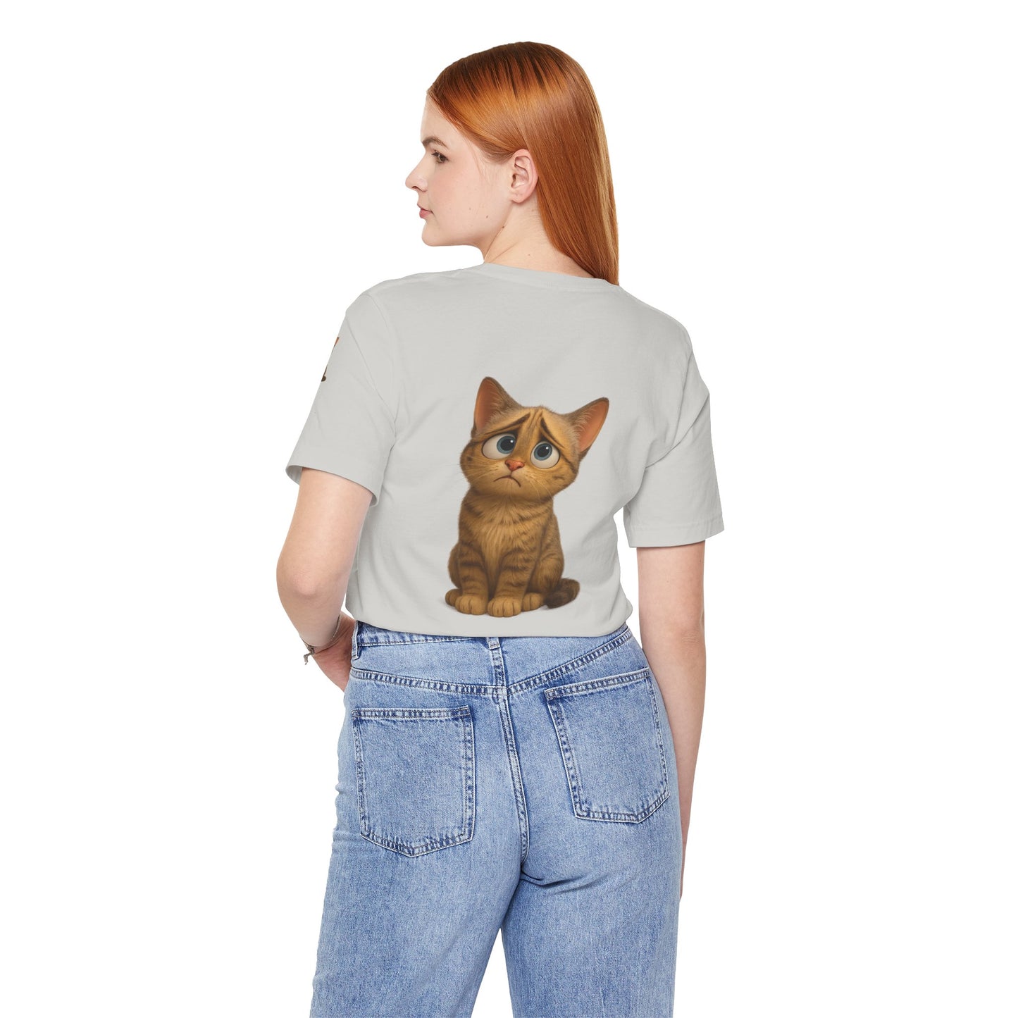 Adorable Cat Graphic Tee, Cute Pet Lover Shirt, Animal Lover Gift, Funny Cat Apparel, Birthday, Christmas, Everyday Use