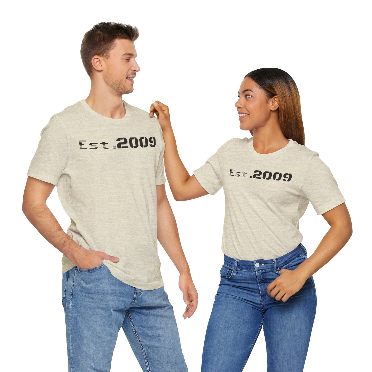 Established 2009 Unisex Tee - Casual Wear, Birthday Gift, Graduation Outfit, Anniversary Shirt, Personalized Fashion