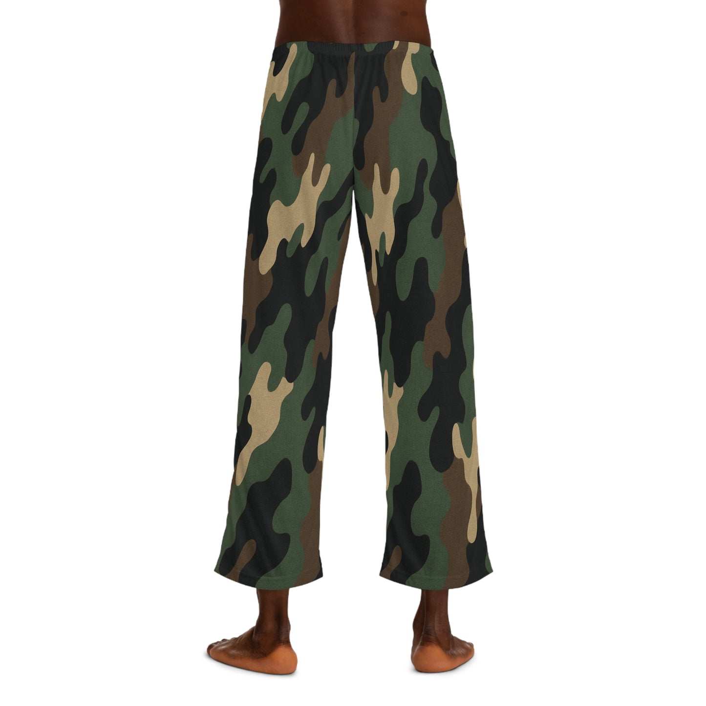 Camouflage Men's Pajama Pants, Cozy Sleepwear for Men, Relaxation Pants, Perfect Gift for Him, Casual Loungewear