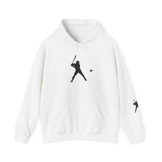 Baseball Themed Unisex Hoodie, Streetwear, Sports Fan Sweatshirt, Gift for Athletes, Casual Wear, Fall Fashion
