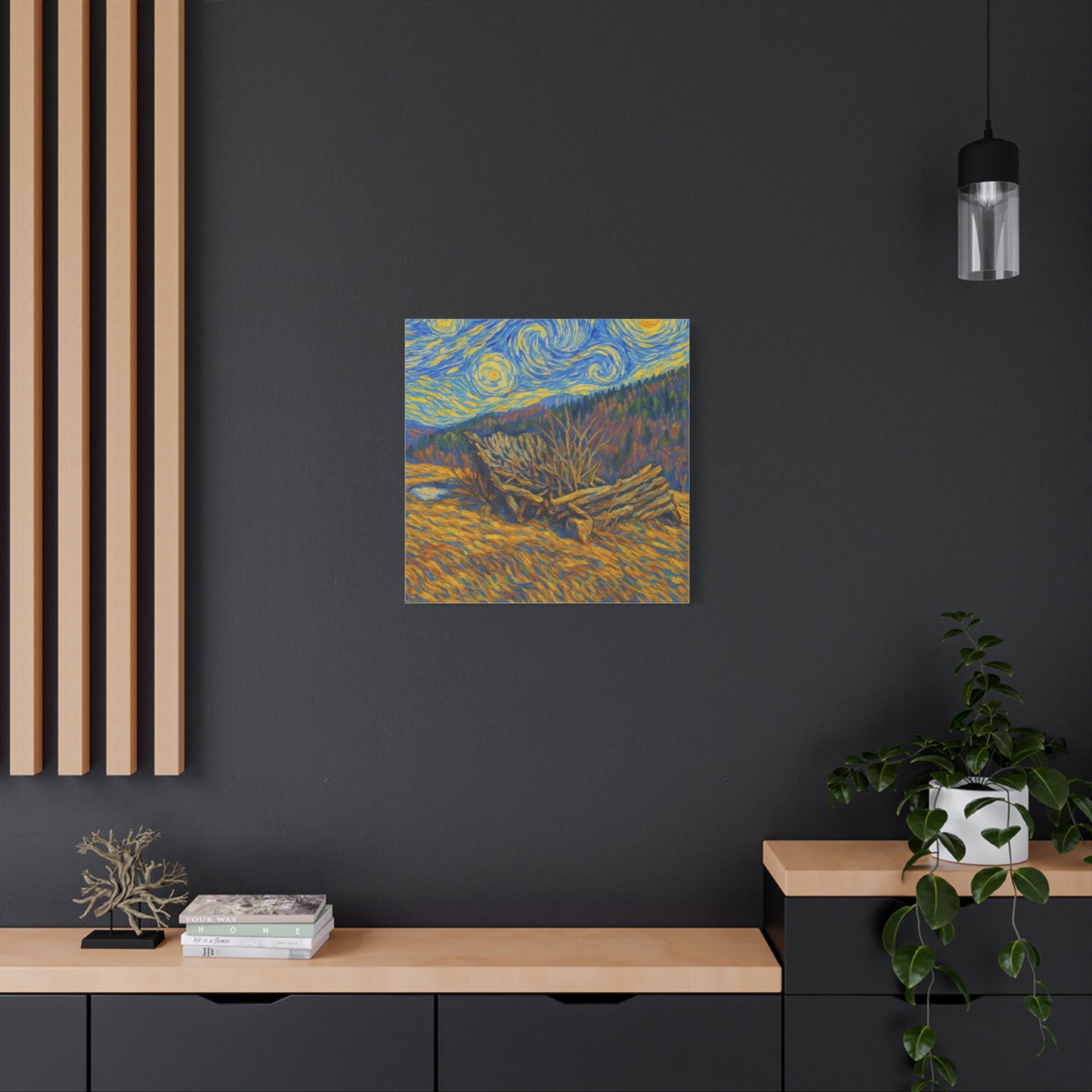 Artistic Van Gogh Style Canvas Wall Art, Nature Inspired Decor, Home Aesthetic, Gift for Art Lovers, Gallery Wall Piece, Living Room Decor, [...]