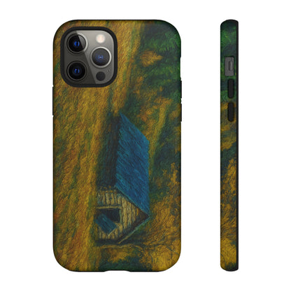 Artistic Phone Case by Tough Cases, Nature-Inspired Phone Protection, Unique Gift for Nature Lovers, Stylish Accessory, Fall Aesthetic