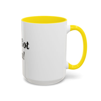 Inspirational Accent Coffee Mug - "You Got This!" - Perfect for Motivation & Gifts