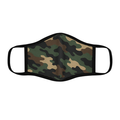 Camouflage Fitted Face Mask | Stylish Reusable Mask for Outdoor Activities, Fashionable Protection for Everyday Use, Gifts for Him - product image