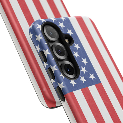 American Flag Phone Case - Patriotic Cell Cover, Tough Cases, USA Pride, Independence Day Gift, Veteran's Day, Phone Protection