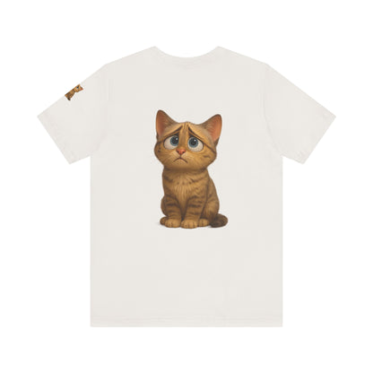 Adorable Cat Graphic Tee, Cute Pet Lover Shirt, Animal Lover Gift, Funny Cat Apparel, Birthday, Christmas, Everyday Use
