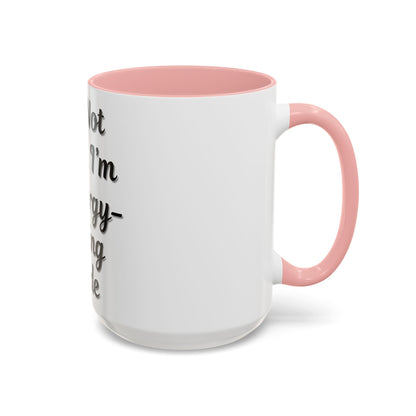 Humorous Coffee Mug - "I'm Not Lazy, I'm in Energy-Saving Mode"