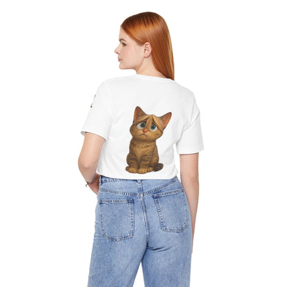 Adorable Cat Graphic Tee, Cute Pet Lover Shirt, Animal Lover Gift, Funny Cat Apparel, Birthday, Christmas, Everyday Use